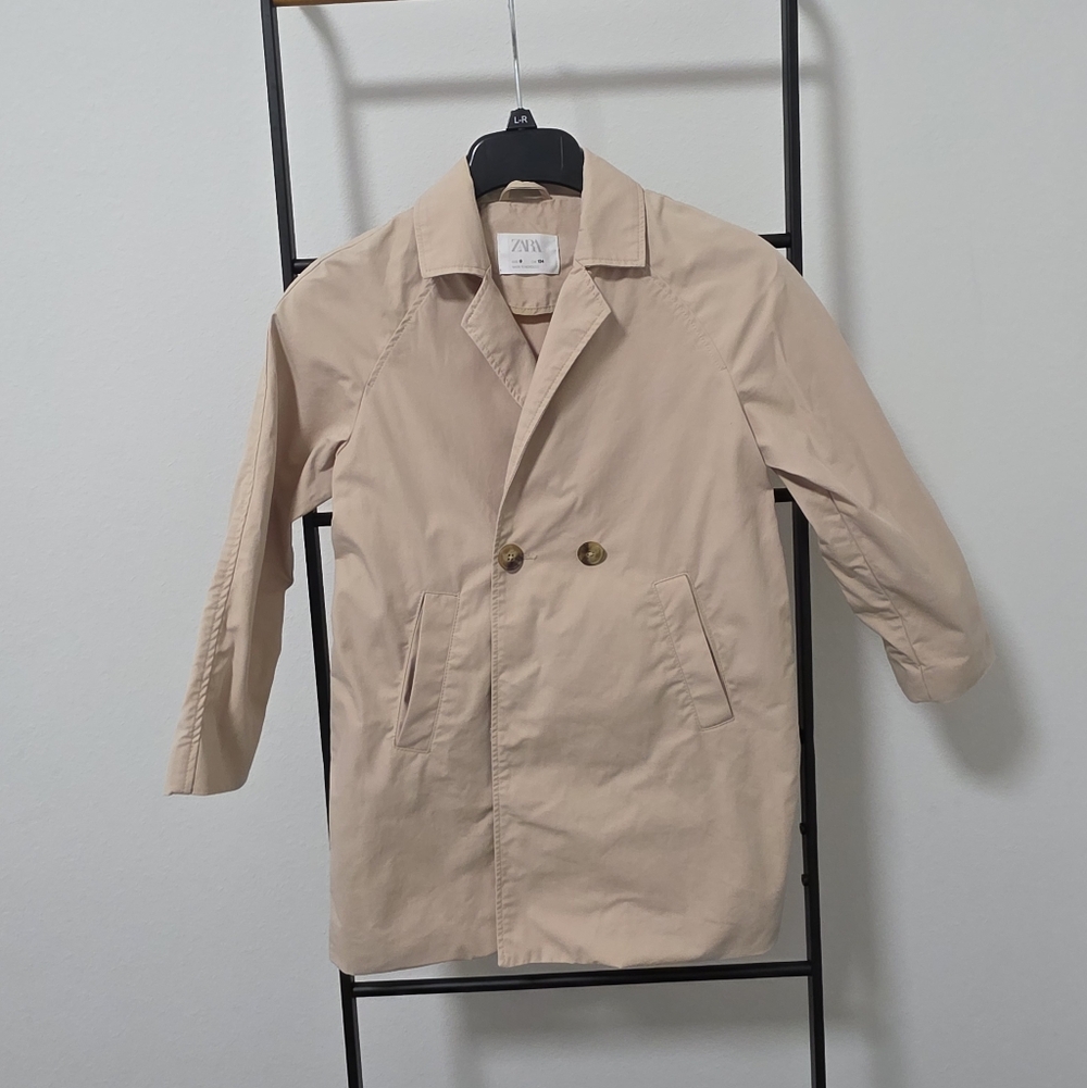 Zara Girl's Beige Trench Coat